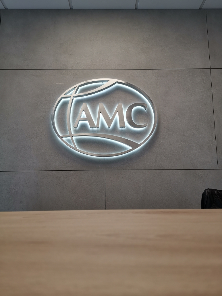 Nuovo ufficio AMC Italia — zona collaborazione