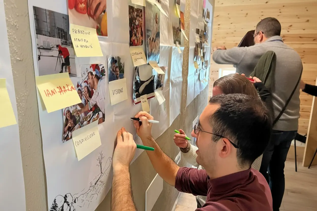 Workshop Ricehouse - Sessione di envisioning con il team